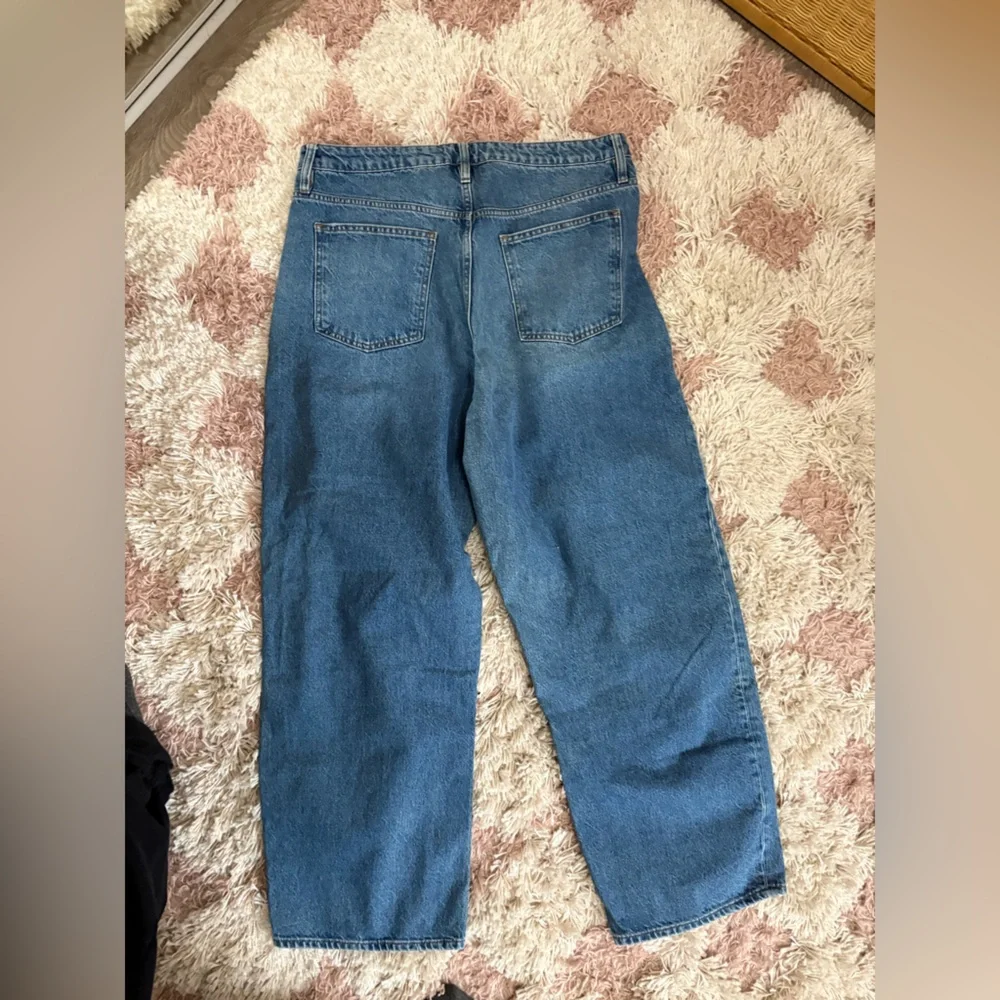 Frame Denim Blue Wide Leg Jeans - Picture 8 of 10